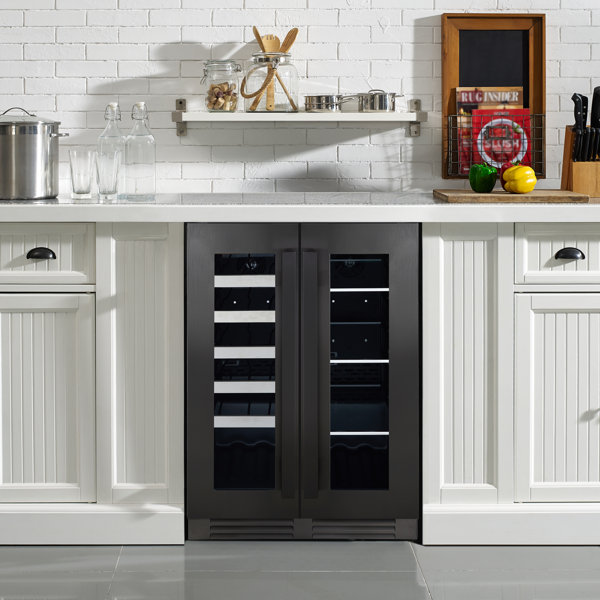 Marathon 58 Cans (12 oz.) BuiltIn Beverage Refrigerator with Wine Storage Wayfair Canada